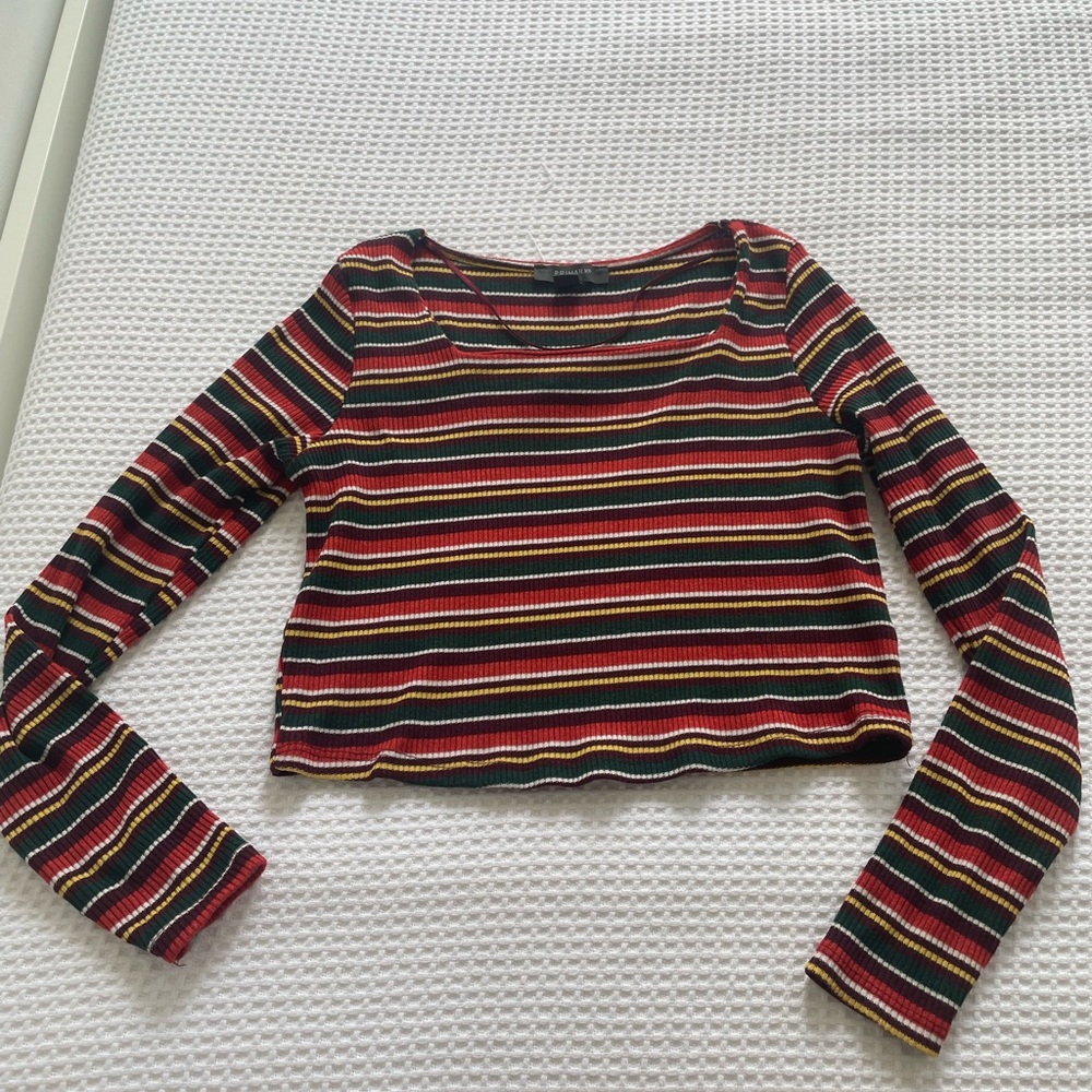 Primark Cropped, Ribbed Top